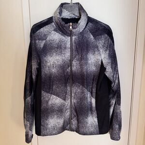 Jack & Jones C Dust Jacket Men’s M 175/96A Black Gray Hooded Windbreaker Light